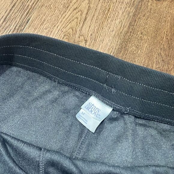 Velour joggers. Sz M gray - Picture 3 of 4